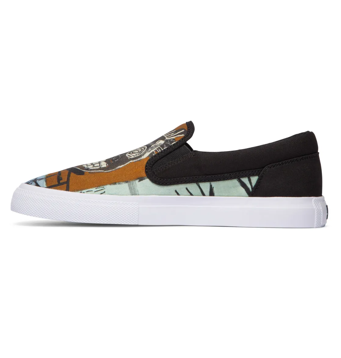 DC x Basquiat Manual Slip-On Shoes