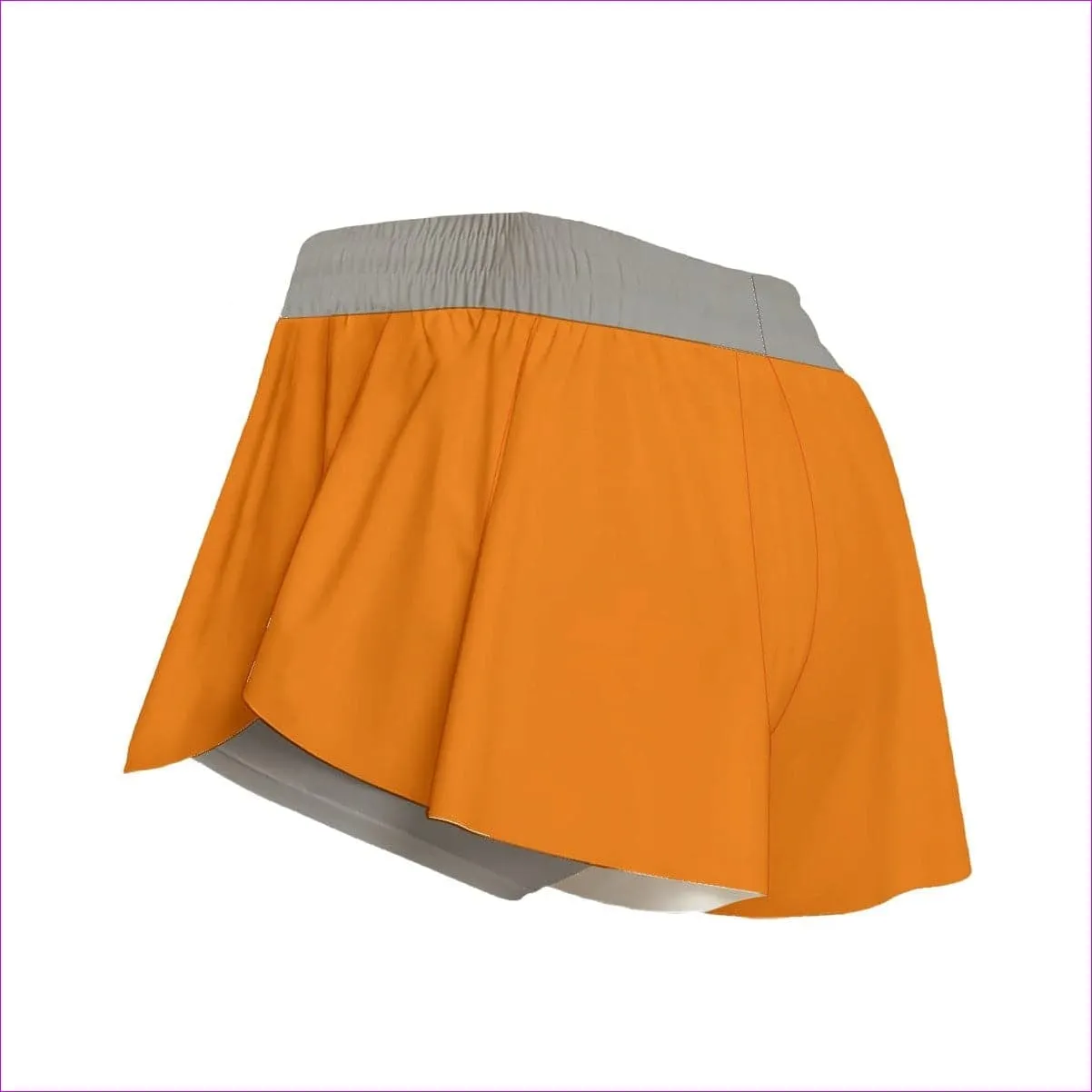 Deity Womens Orange Sport Culottes With Pocket