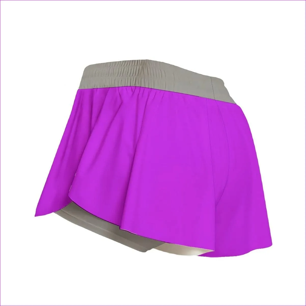 Deity Womens Purple Sport Culottes With Pocket