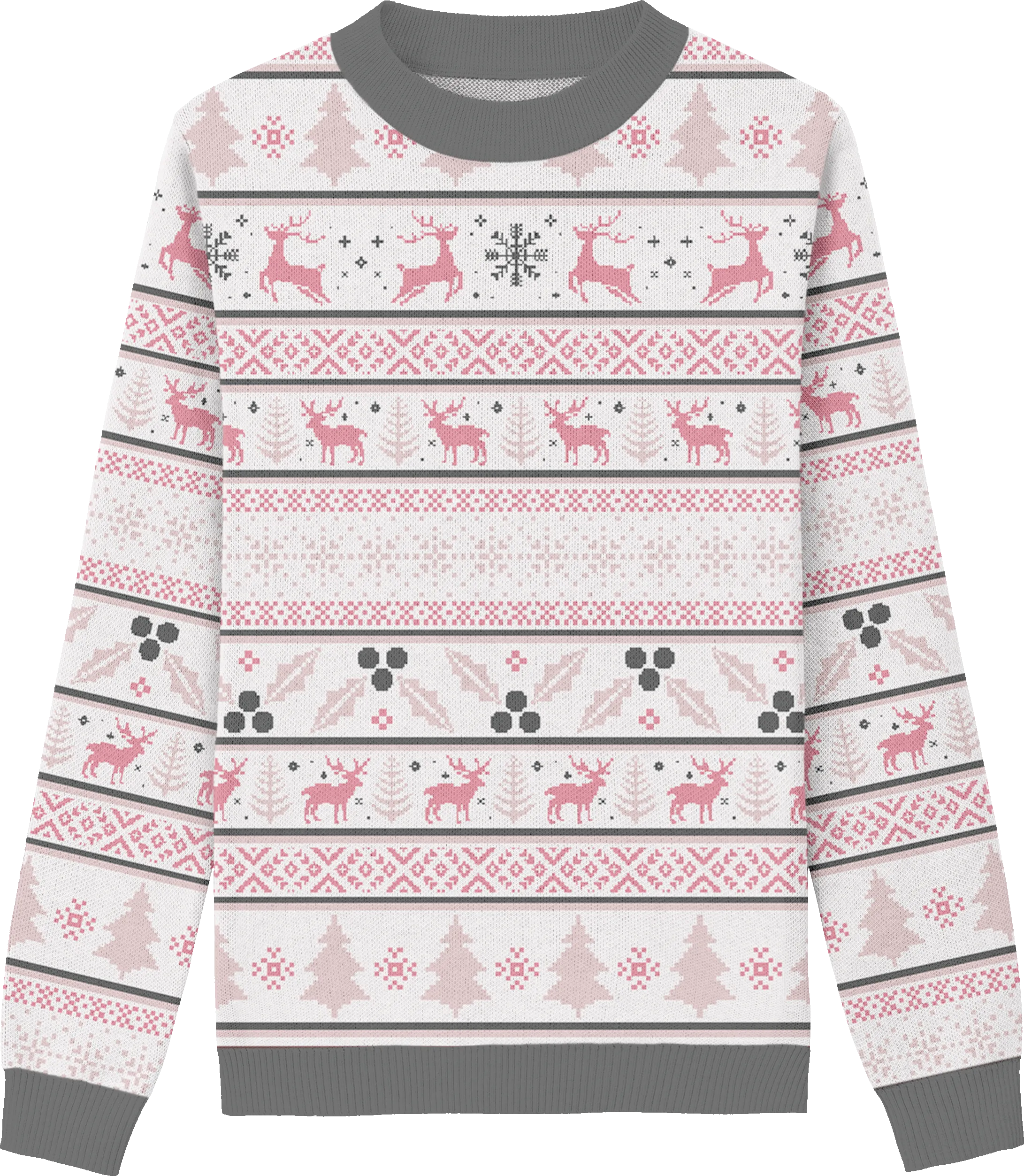 Demigirl Christmas Classic Fit Knit Crewneck