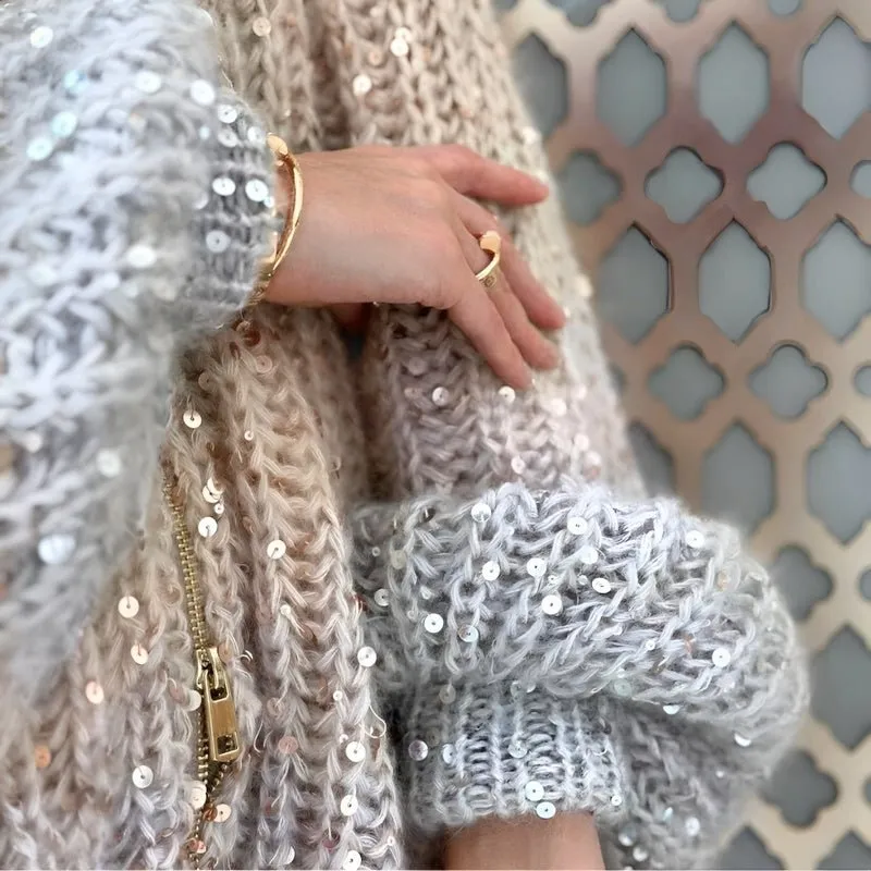 Dina - Sequin Sweater