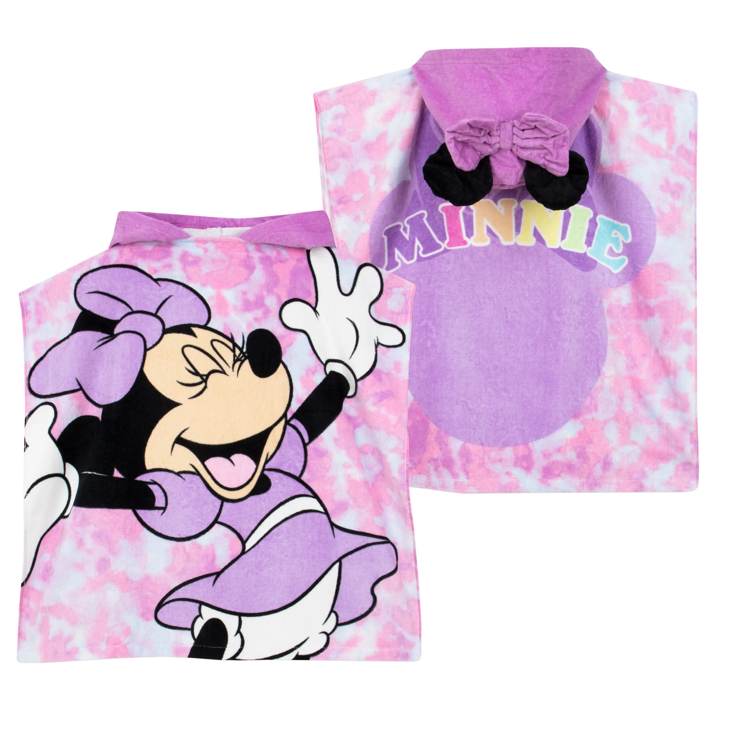 Disney Minnie Mouse Towel Poncho - Tie Dye