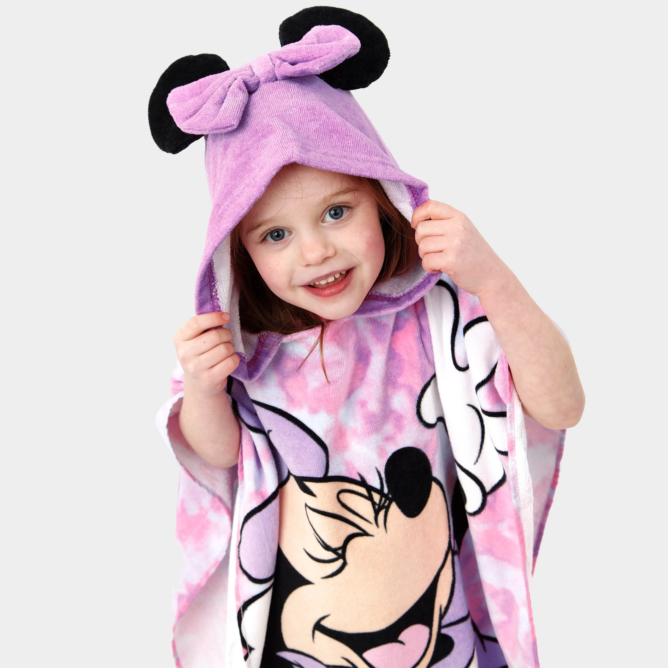 Disney Minnie Mouse Towel Poncho - Tie Dye