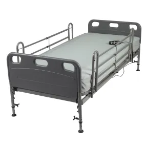 Drive Medical 15560-pkg Competitor Semi Electric Hospital Bed with Mattress