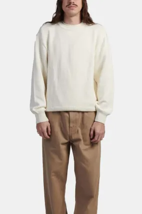 Edwin Union Knitted Sweatshirt (Off White)