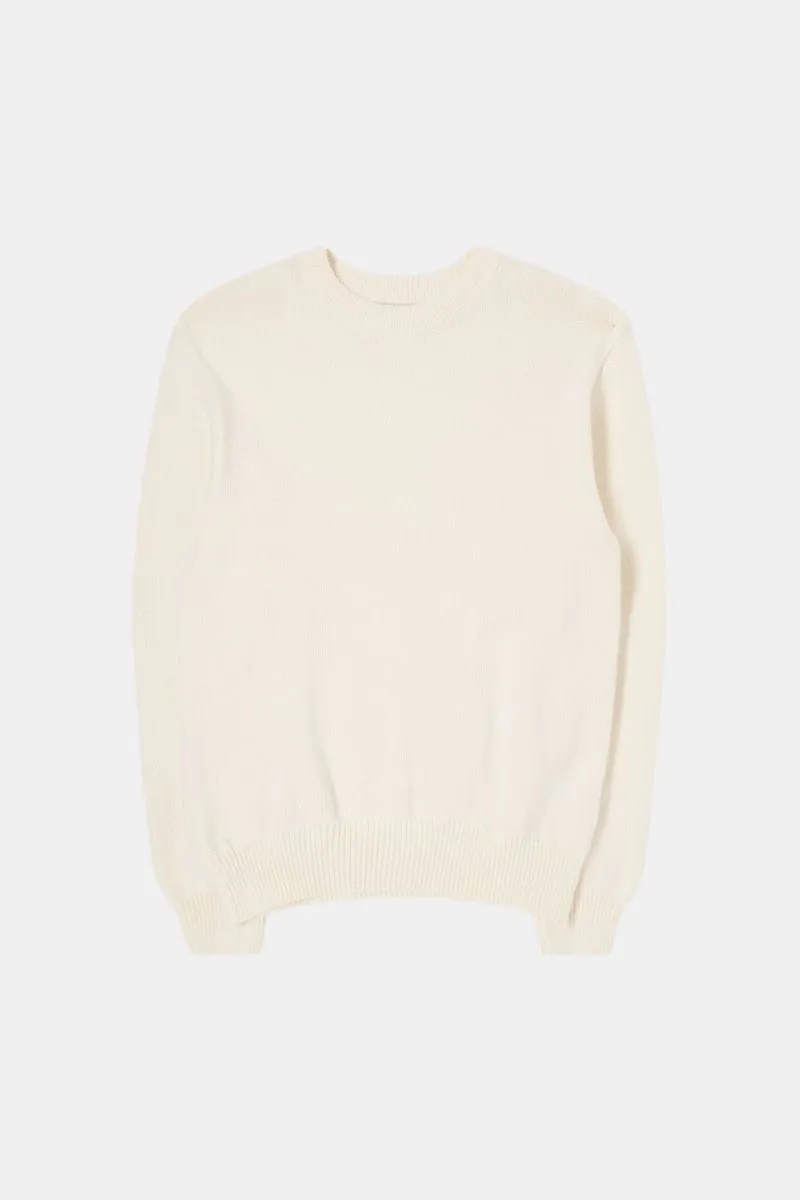 Edwin Union Knitted Sweatshirt (Off White)