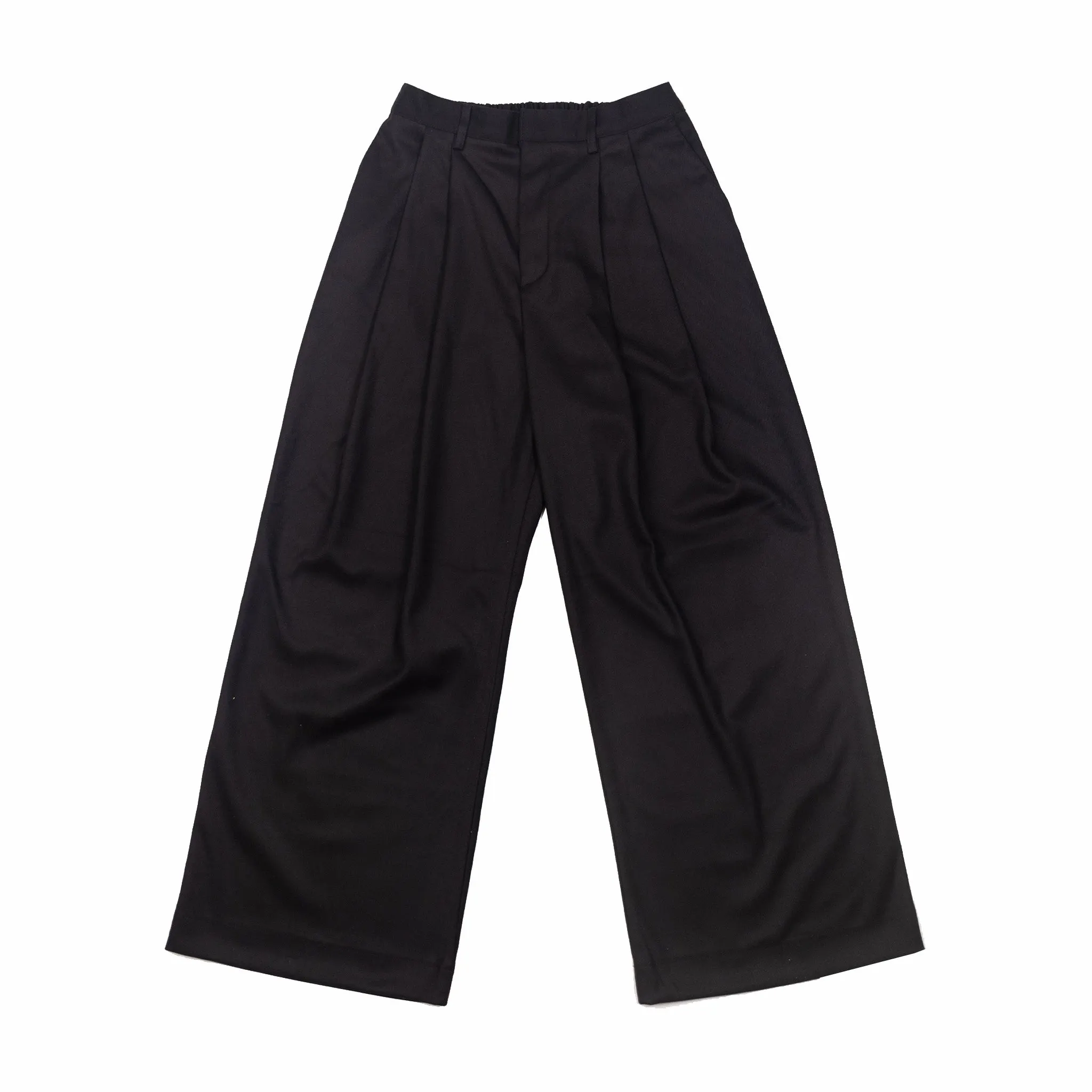 Estudio Niksen Pintuck Maxi Trousers (Black)