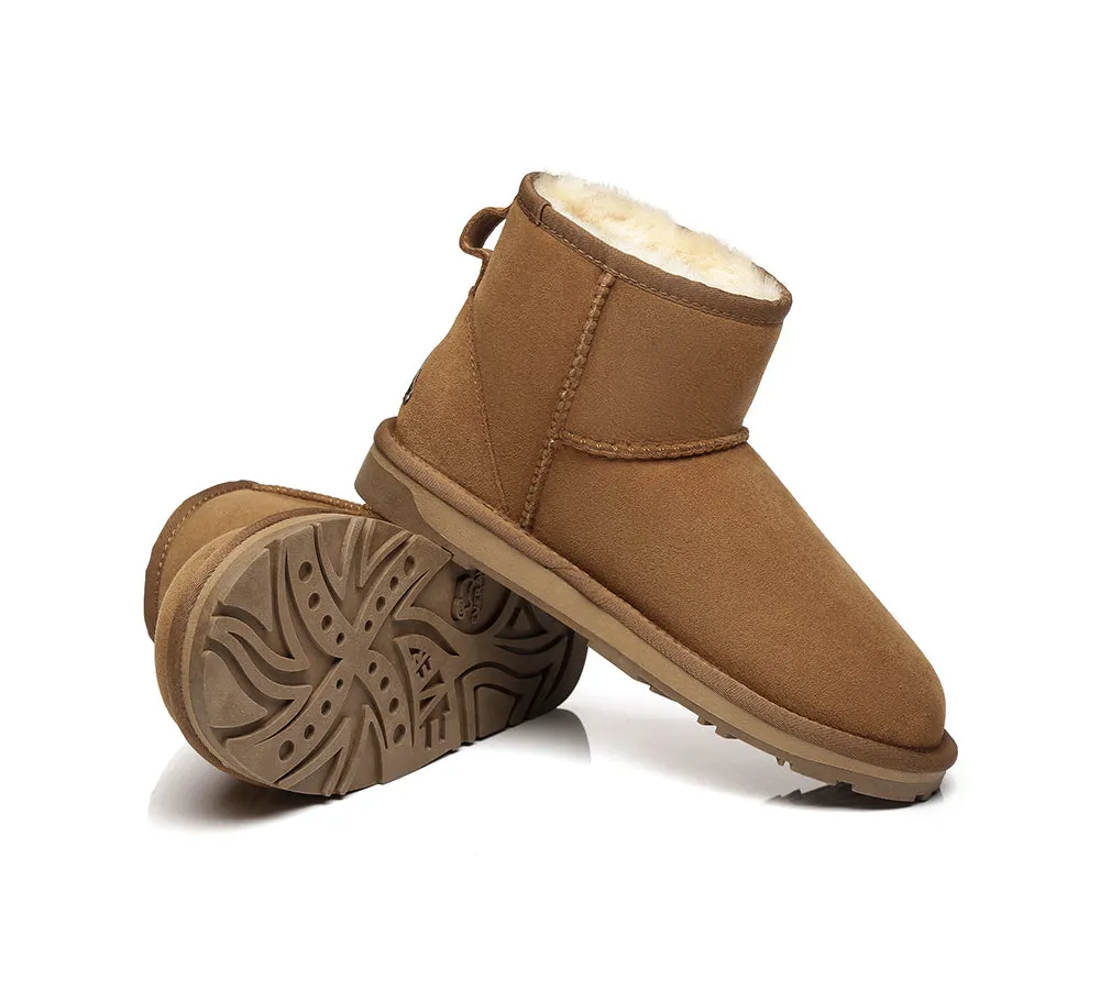 EVERAU® UGG Boots Sheepskin Wool Ankle Mini Classic