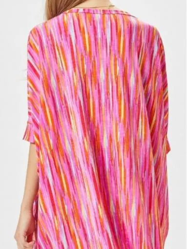 Feels Like Spring Oversized Dolman Sleeve Tunic Top