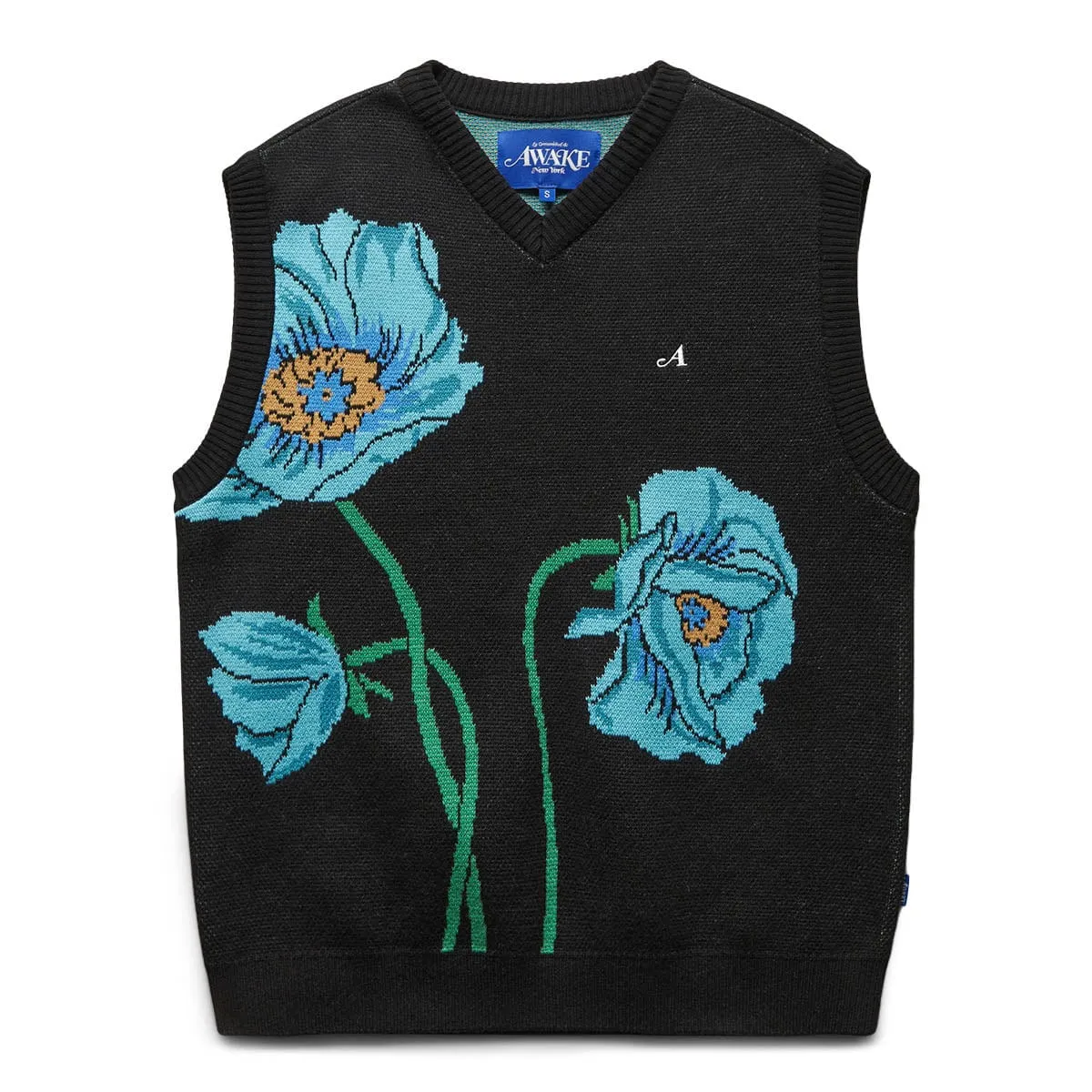 FLORAL SWEATER VEST