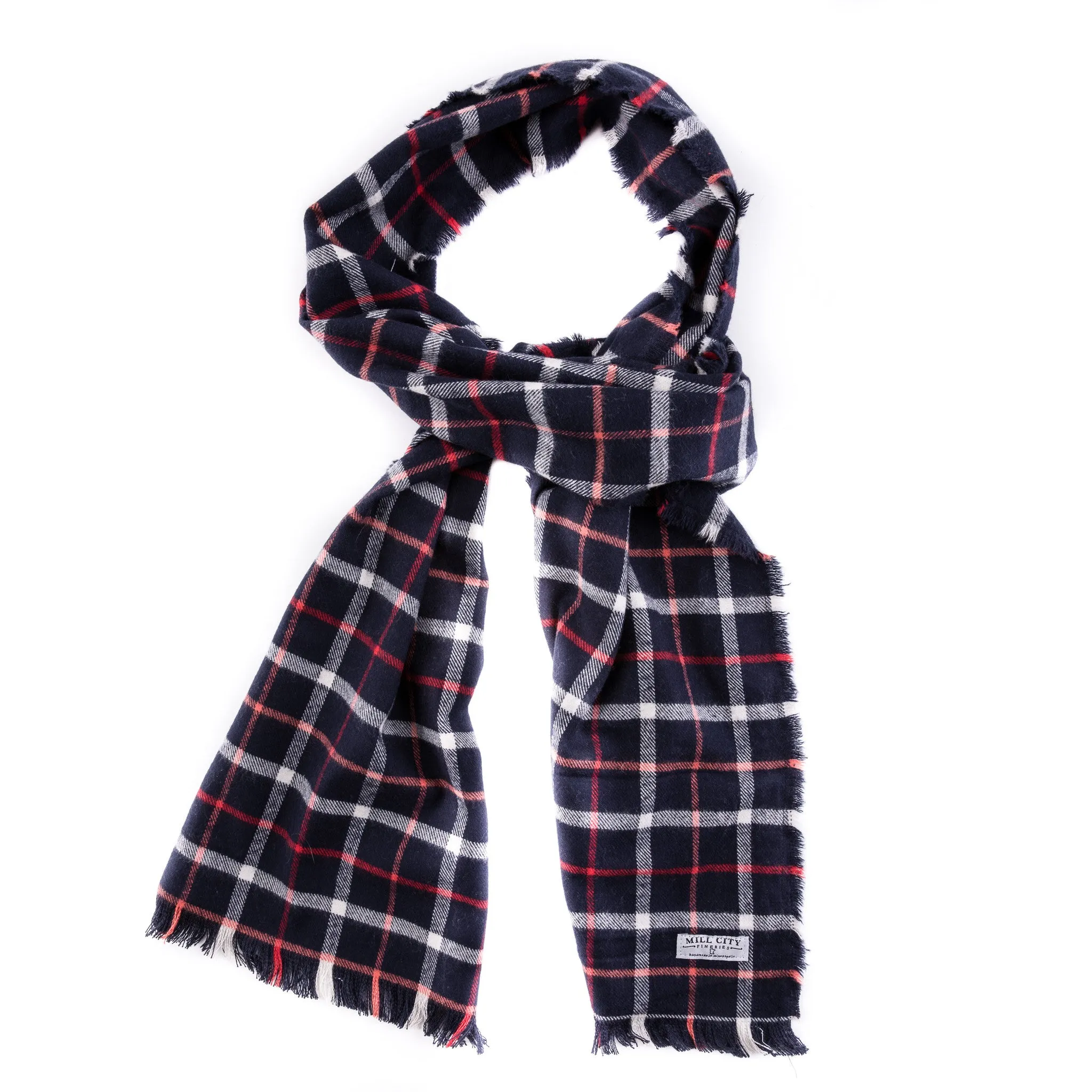 Fremont Plaid Flannel Scarf