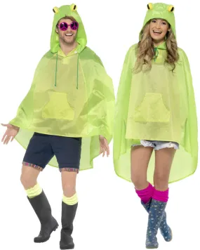 Frosch Party Poncho Regenschutz