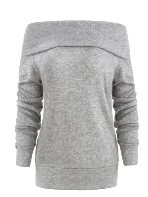 Glamorous The Shoulder Pullover Sweater