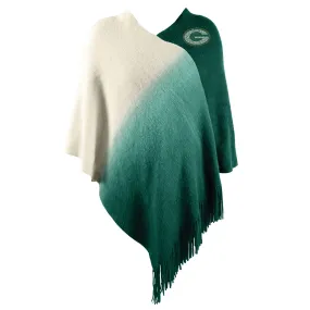 Green Bay Packers Dip Dye Poncho