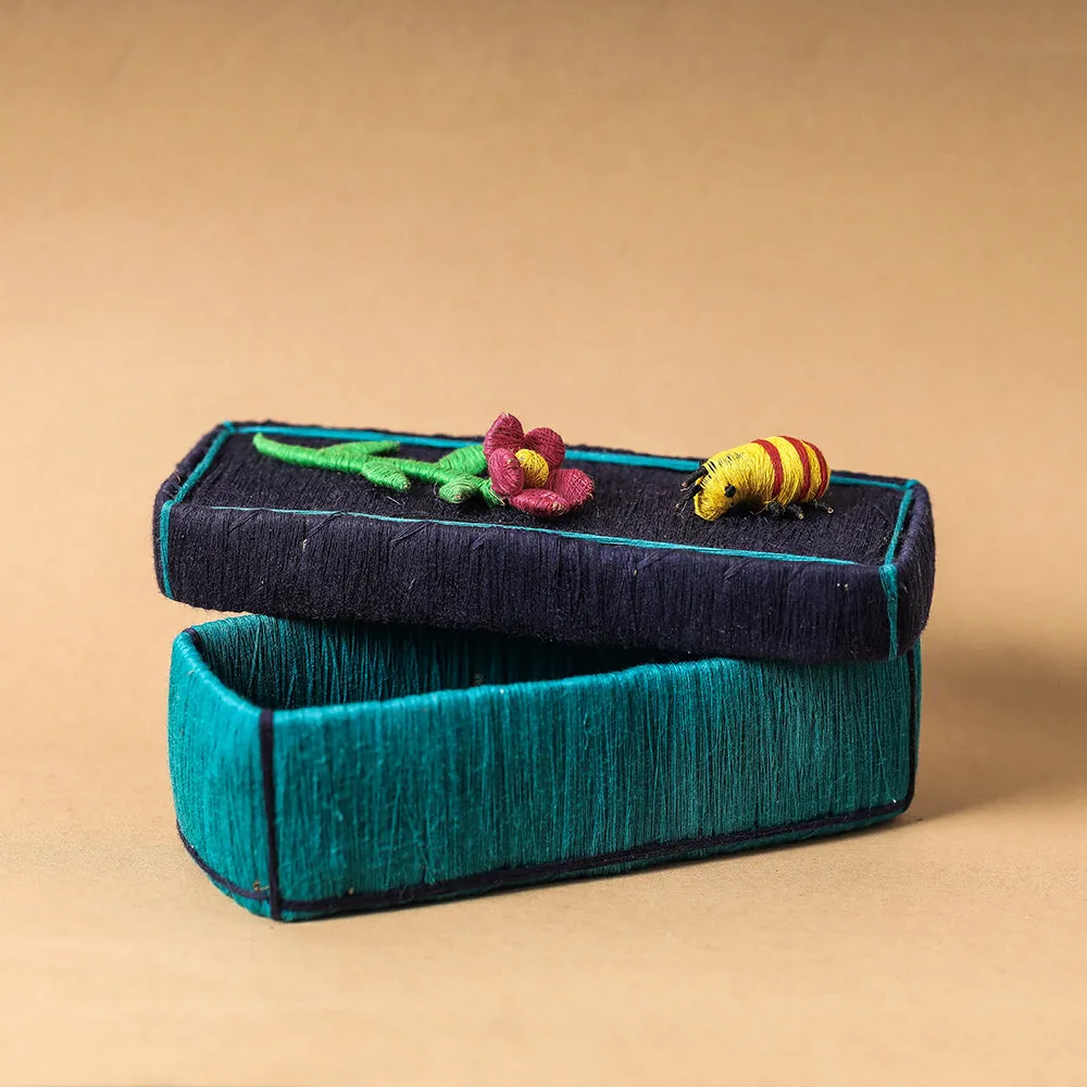 Handmade Coir Pen-Pencil Box - Ant with Flower