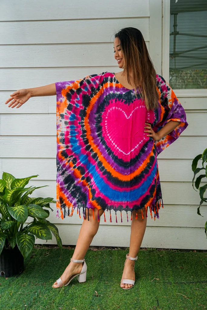 Heart Hand Dyed Kaftan