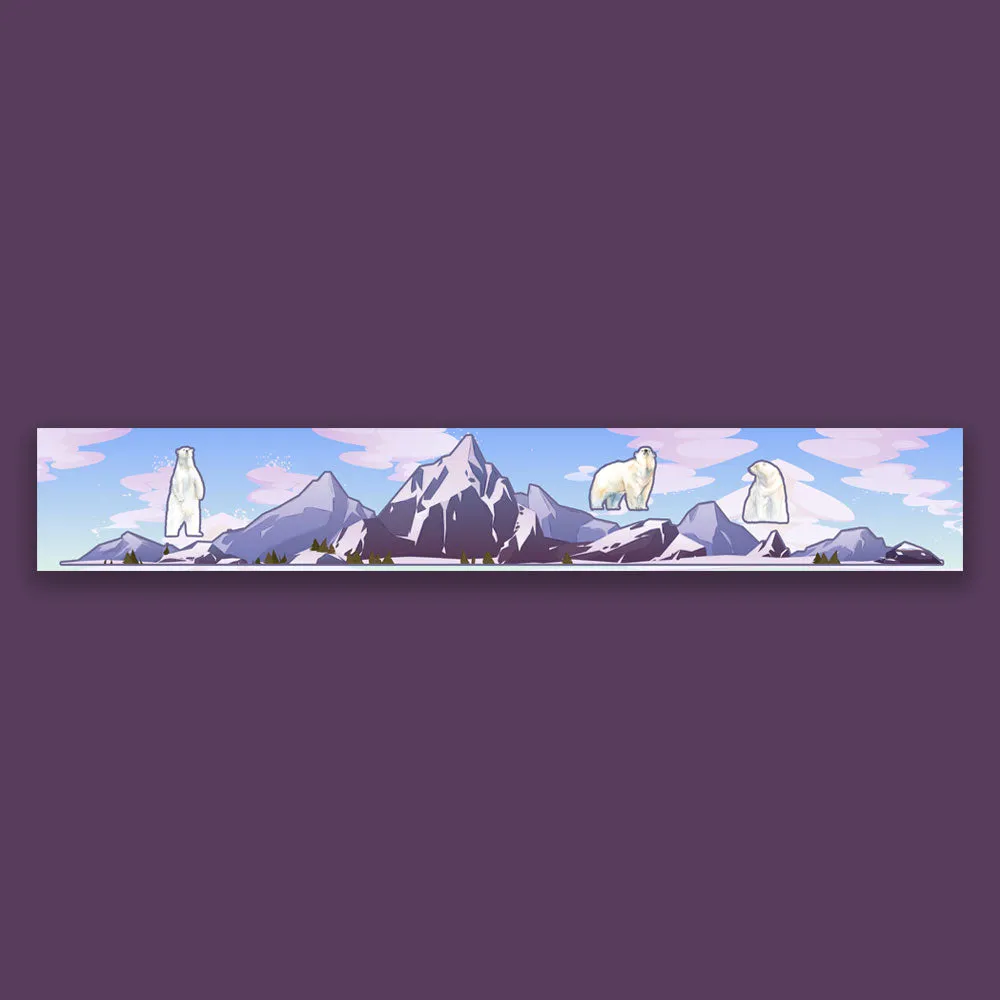 Himalayas Infinity Sticker