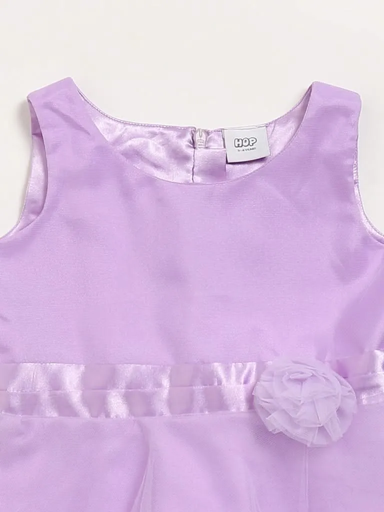 HOP Kids Lilac Mesh Dress