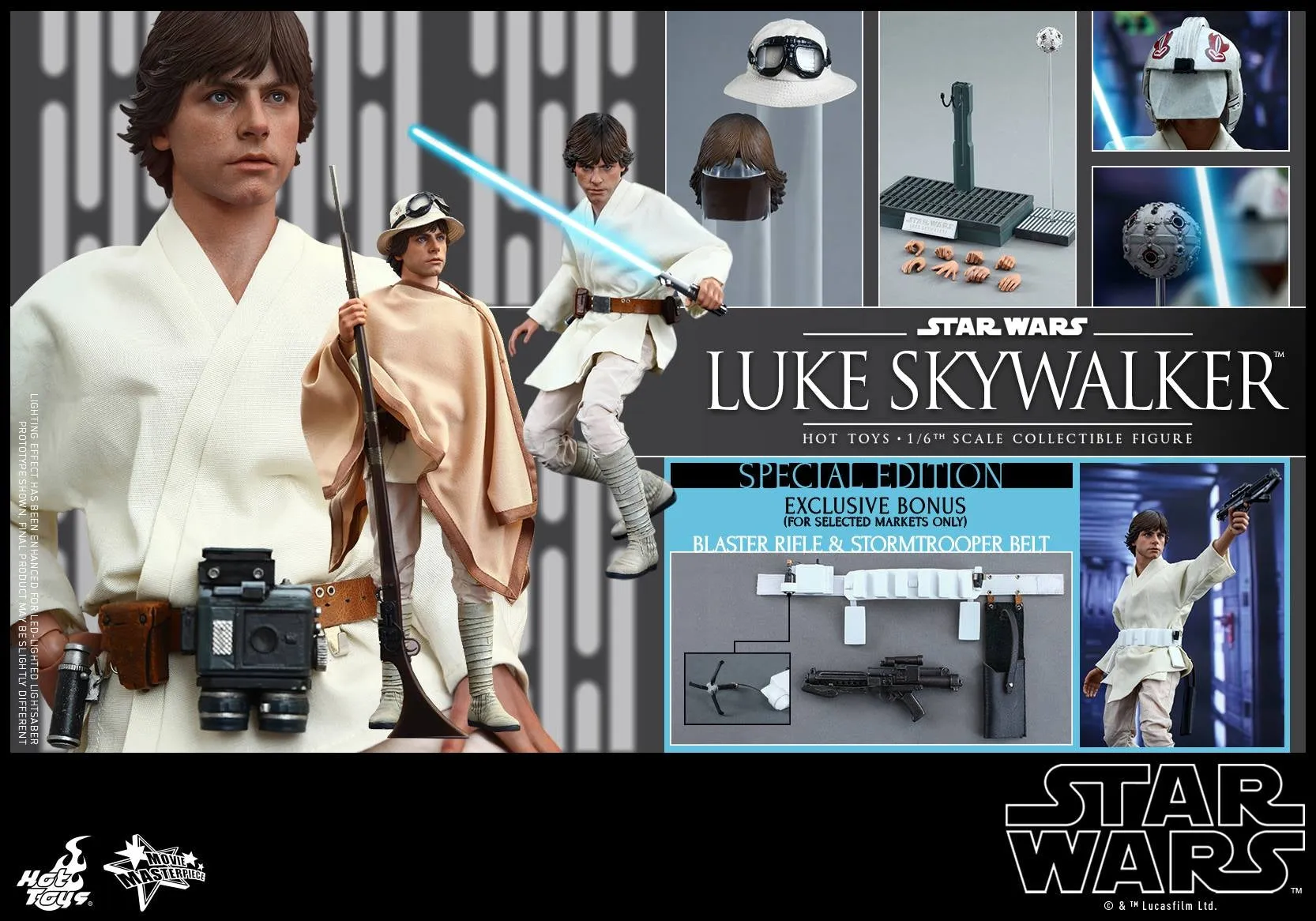 Hot Toys -  Star Wars: Episode IV A New Hope - Luke Skywalker