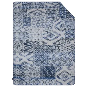 Ibena Amari Luxury Blanket - Blue