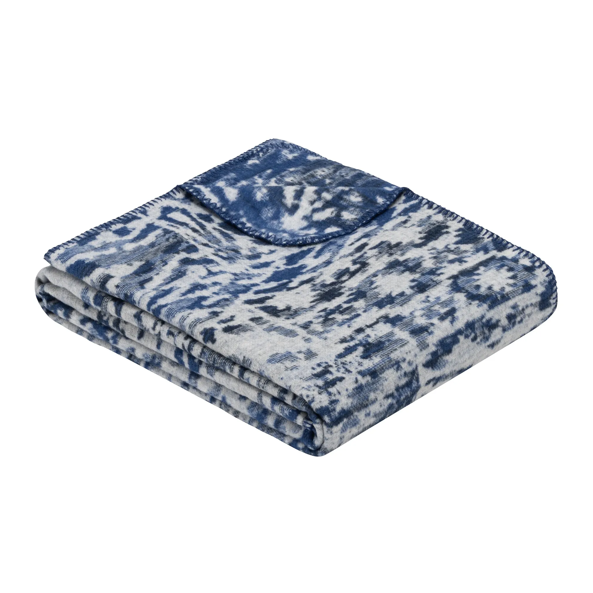 Ibena Amari Luxury Blanket - Blue