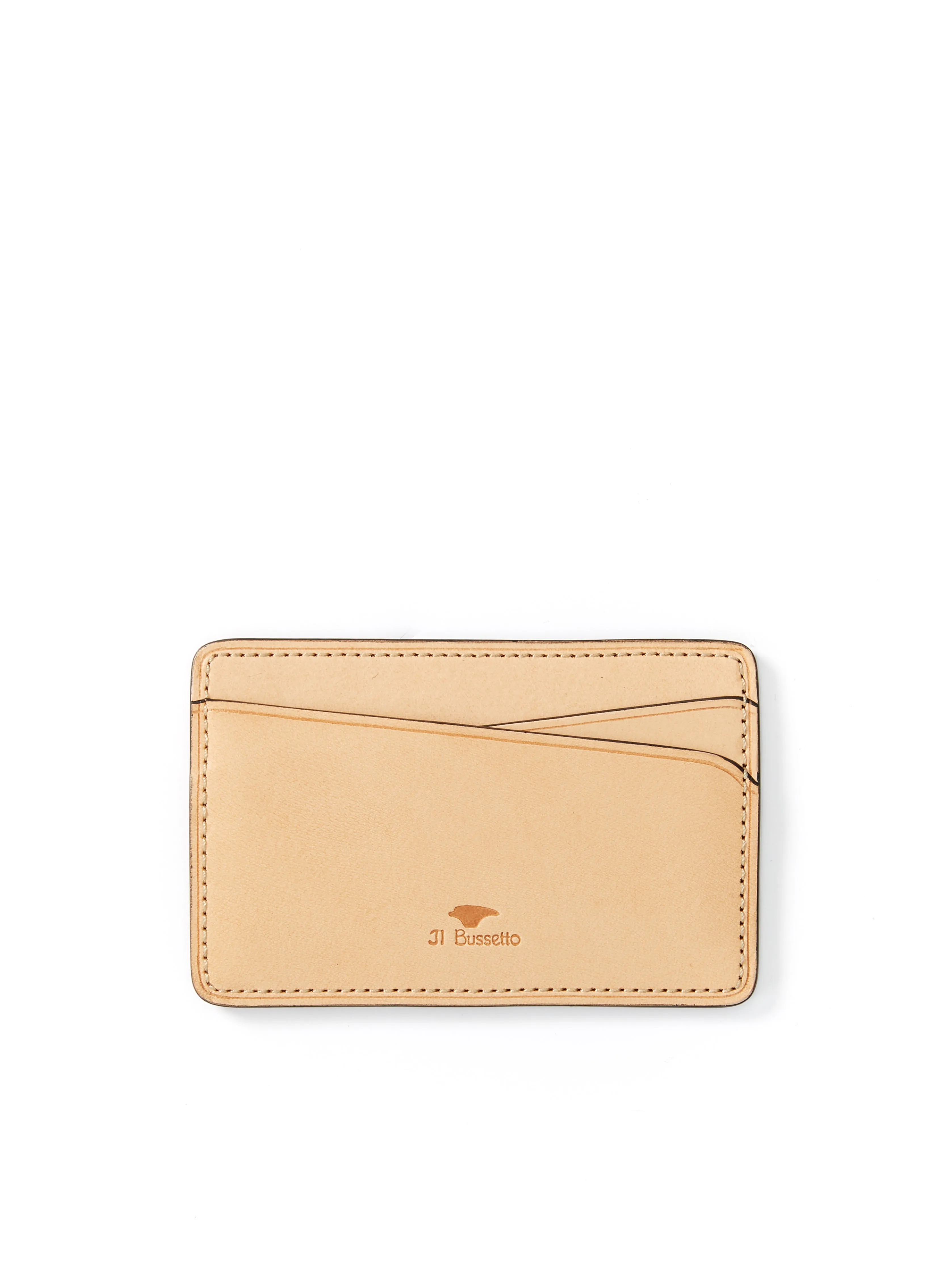 Il Bussetto Card Holder Dark Brown Leather