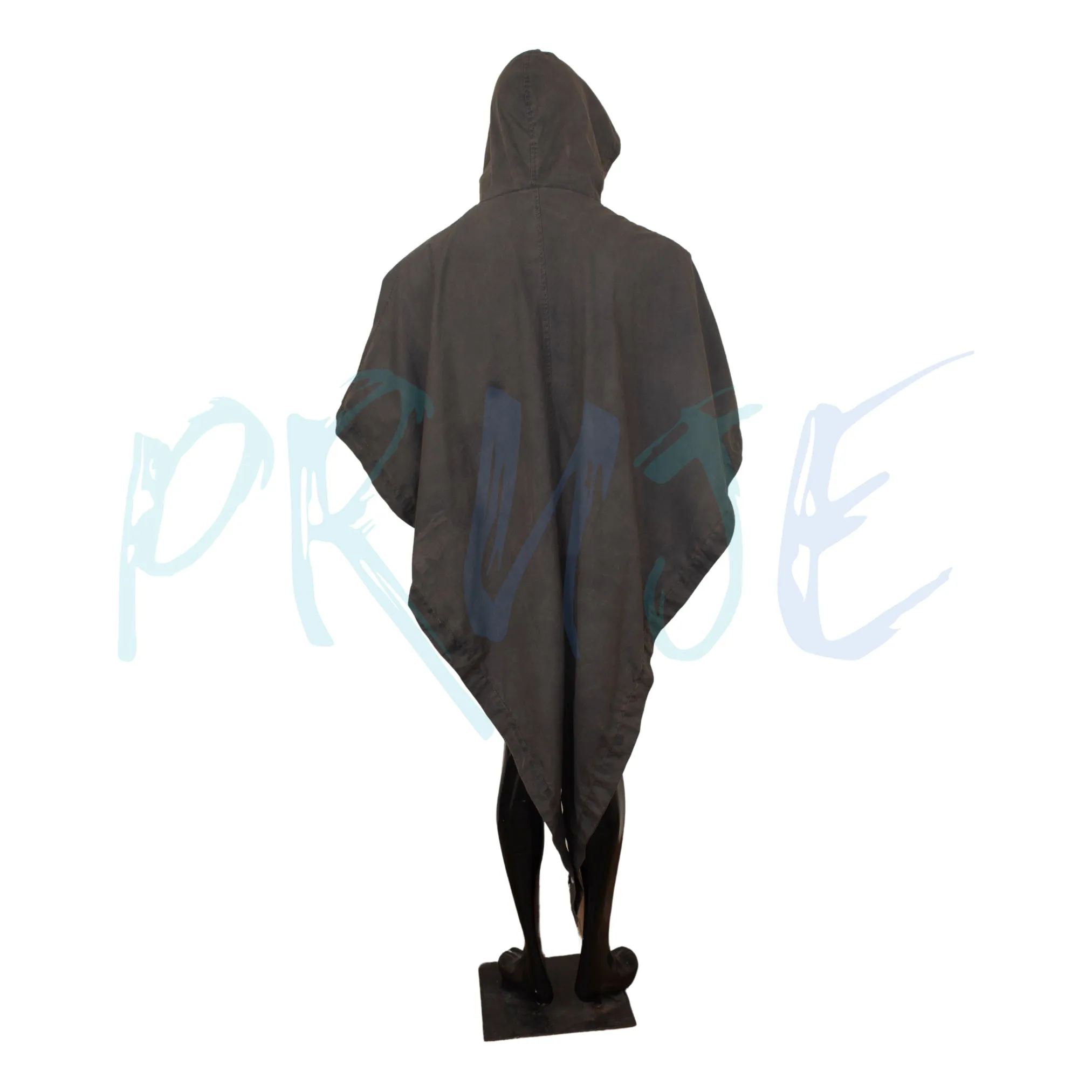 Inspired by SW Bounty Hunter, Hooded Cosplay Poncho Short Cape