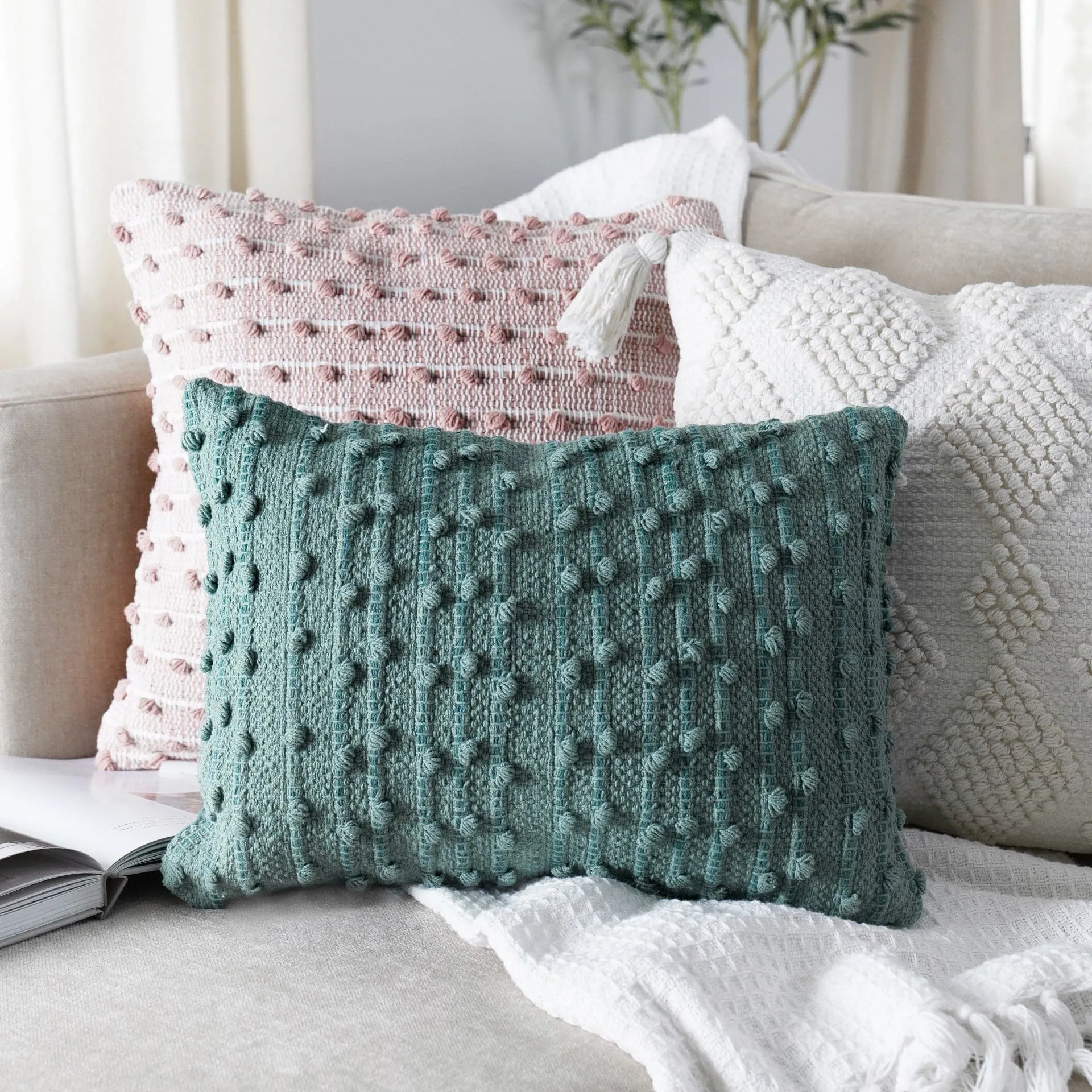 Julie Tassel Decorative Pillow