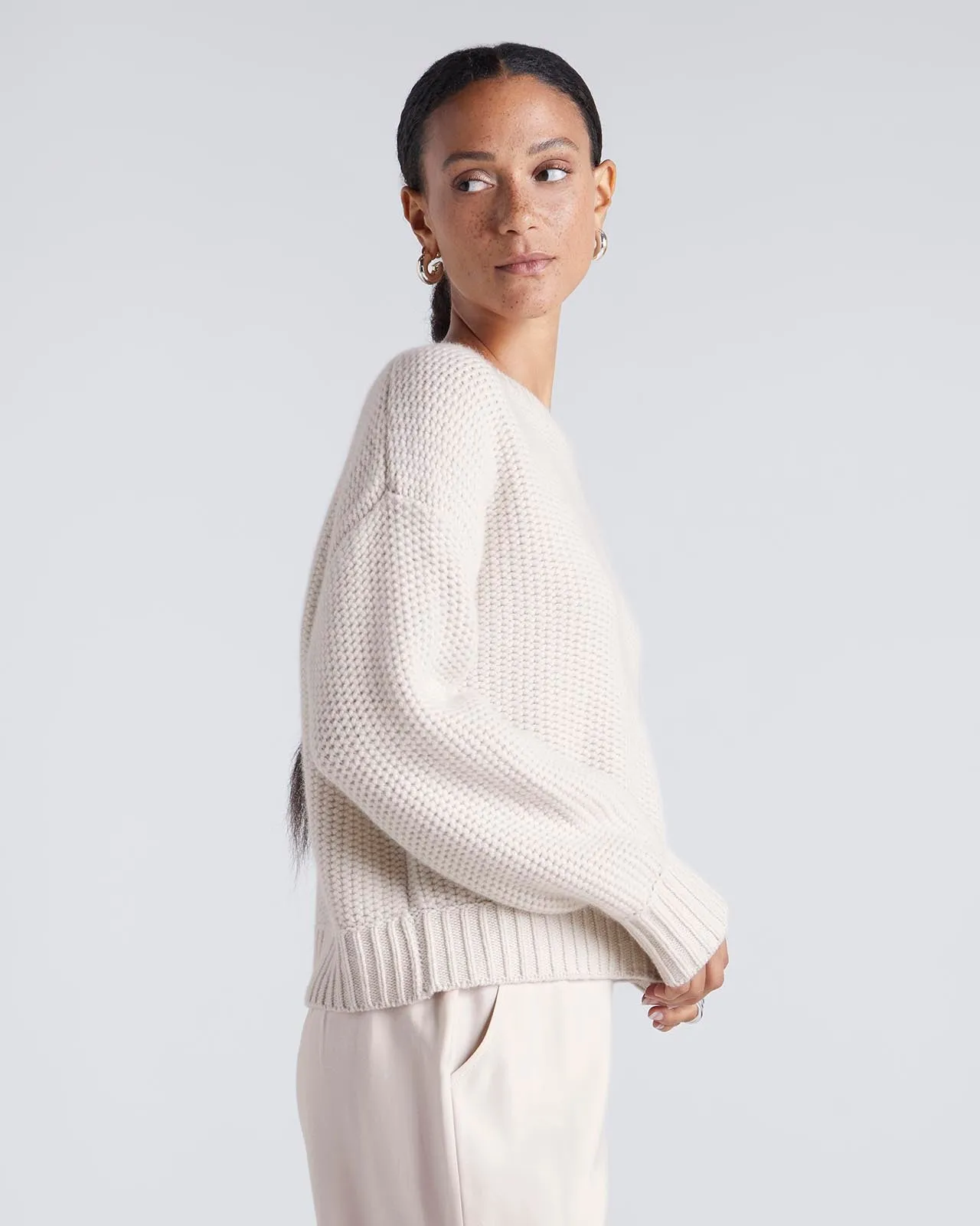 Kate Young x Splendid 100% Cashmere Sweater