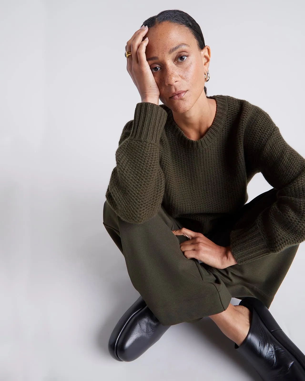 Kate Young x Splendid 100% Cashmere Sweater