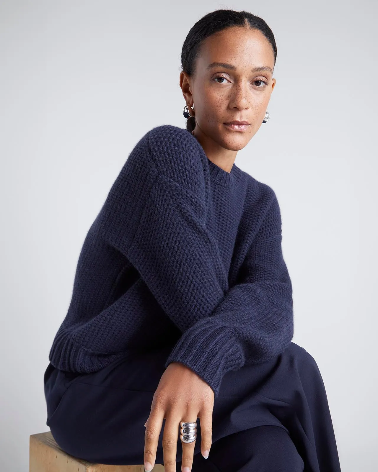 Kate Young x Splendid 100% Cashmere Sweater