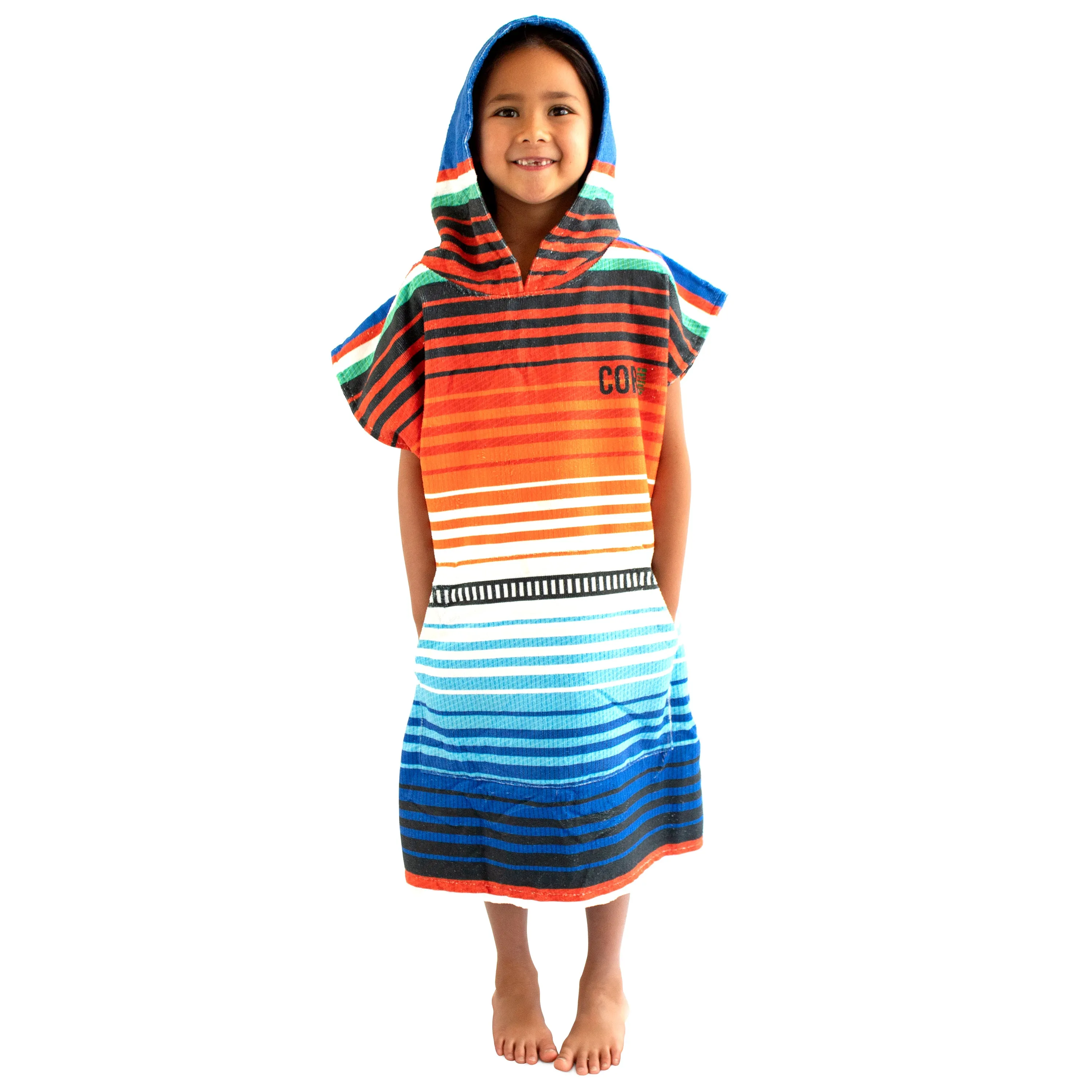 Kids Changing Towel Poncho - Sarape