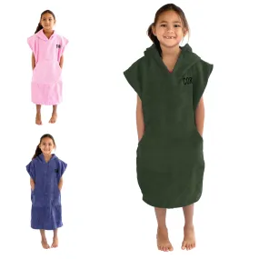 Kids Changing Towel Poncho - Solid Colors