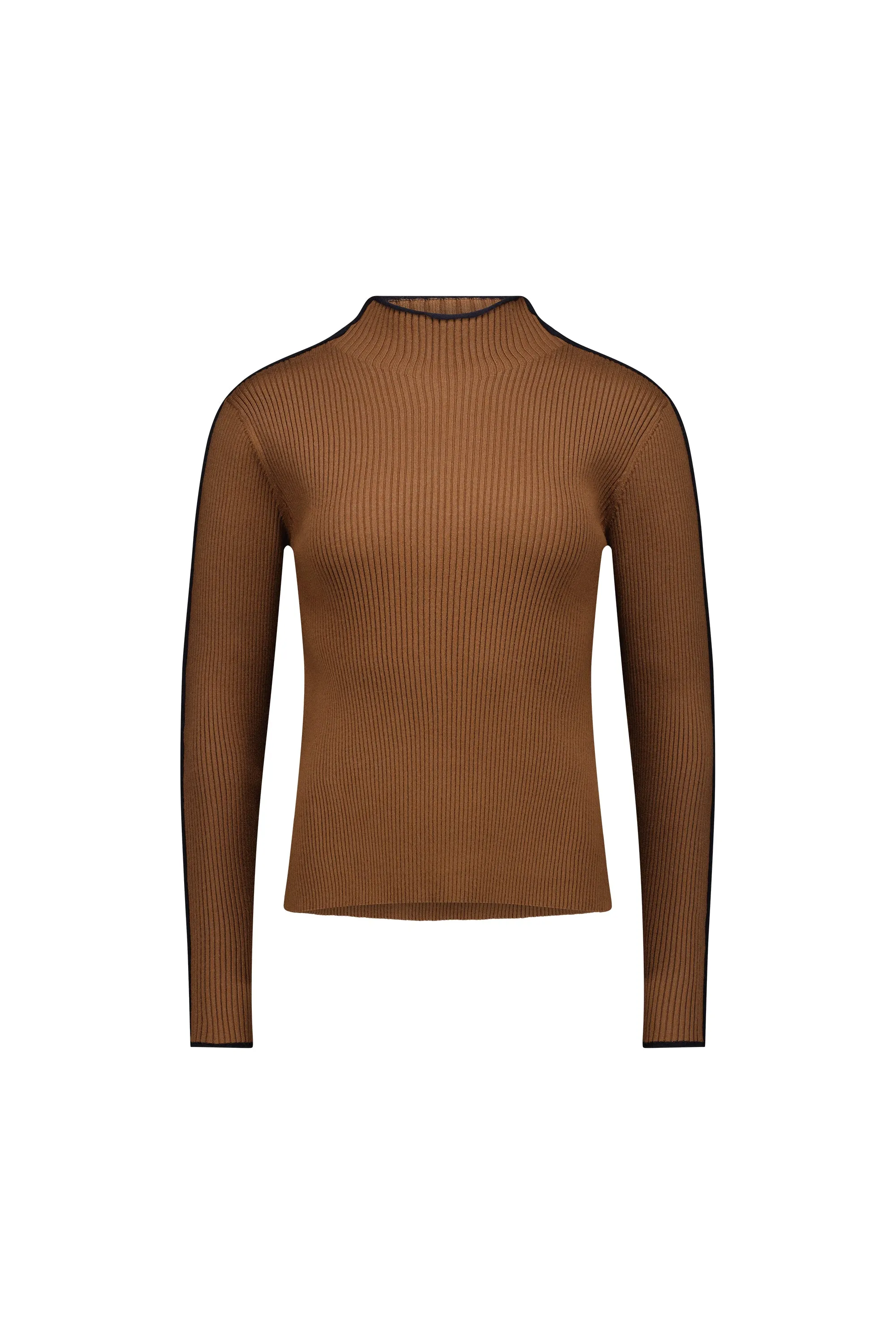 Knewe Cube Sweater - Tobacco/Ink