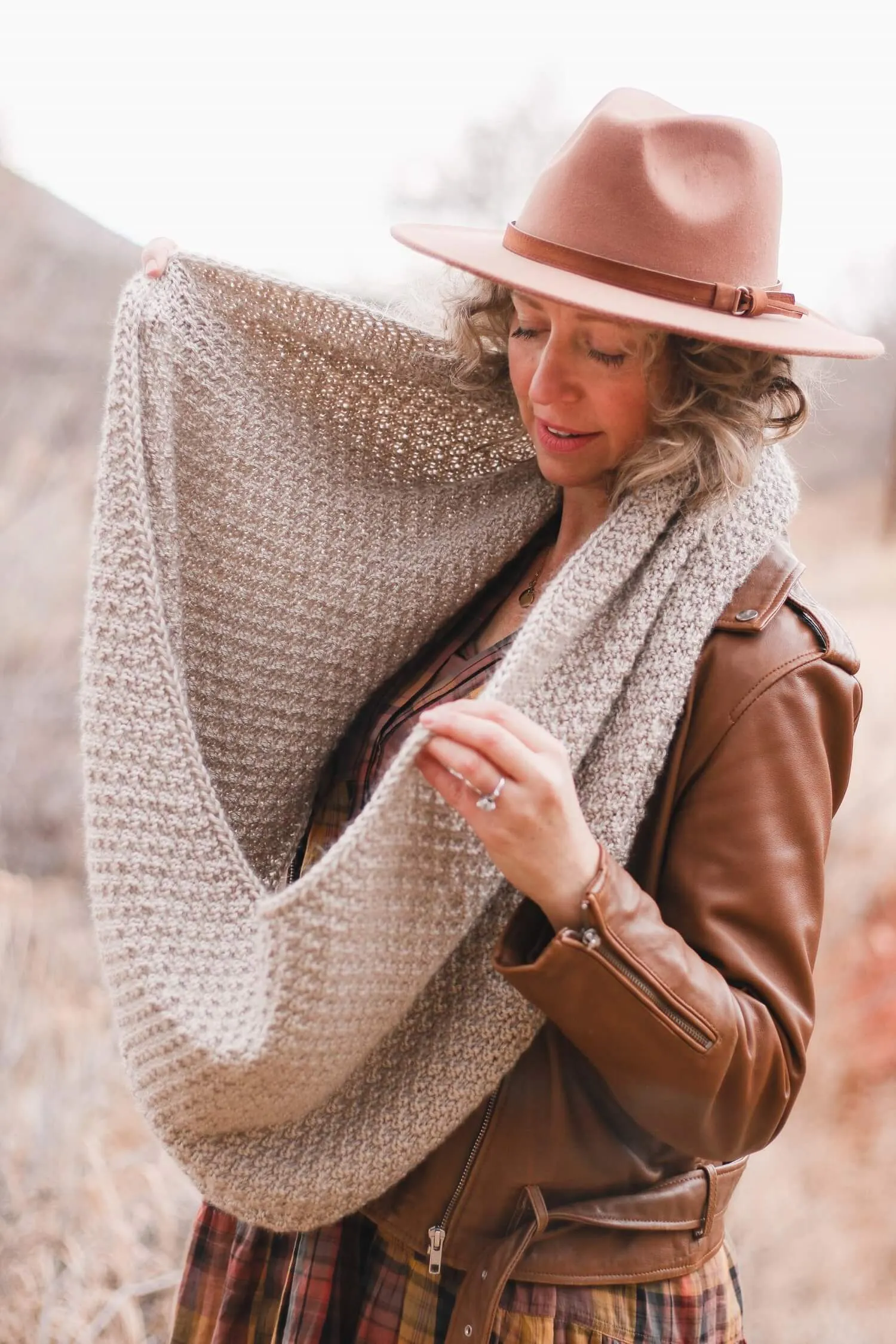 Knit Kit - Butte Infinity Scarf