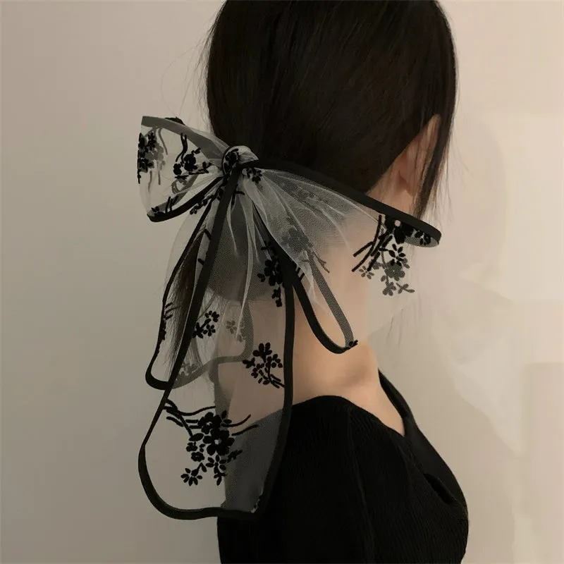 Korean Lace Small Silk Scarf