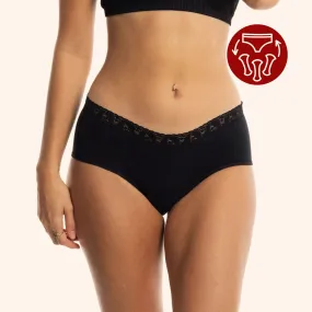 La Shorty Dentelle ✦ Culotte menstruelle 3-en-1