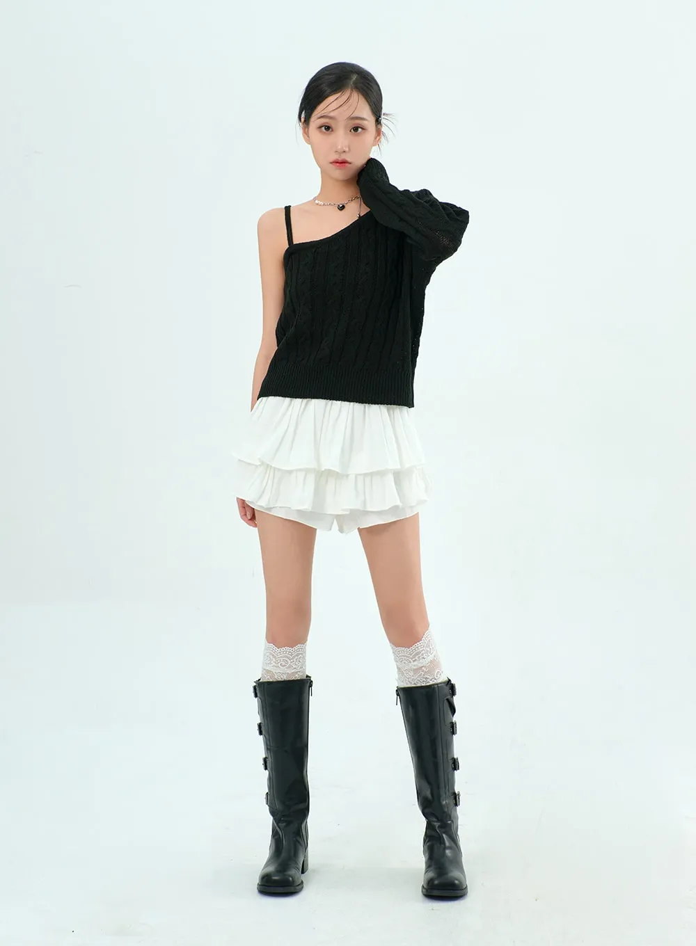 Layered Skort BA328