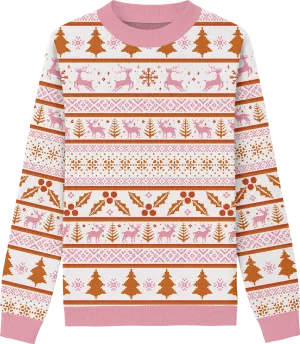 Lesbian Christmas Classic Fit Knit Crewneck