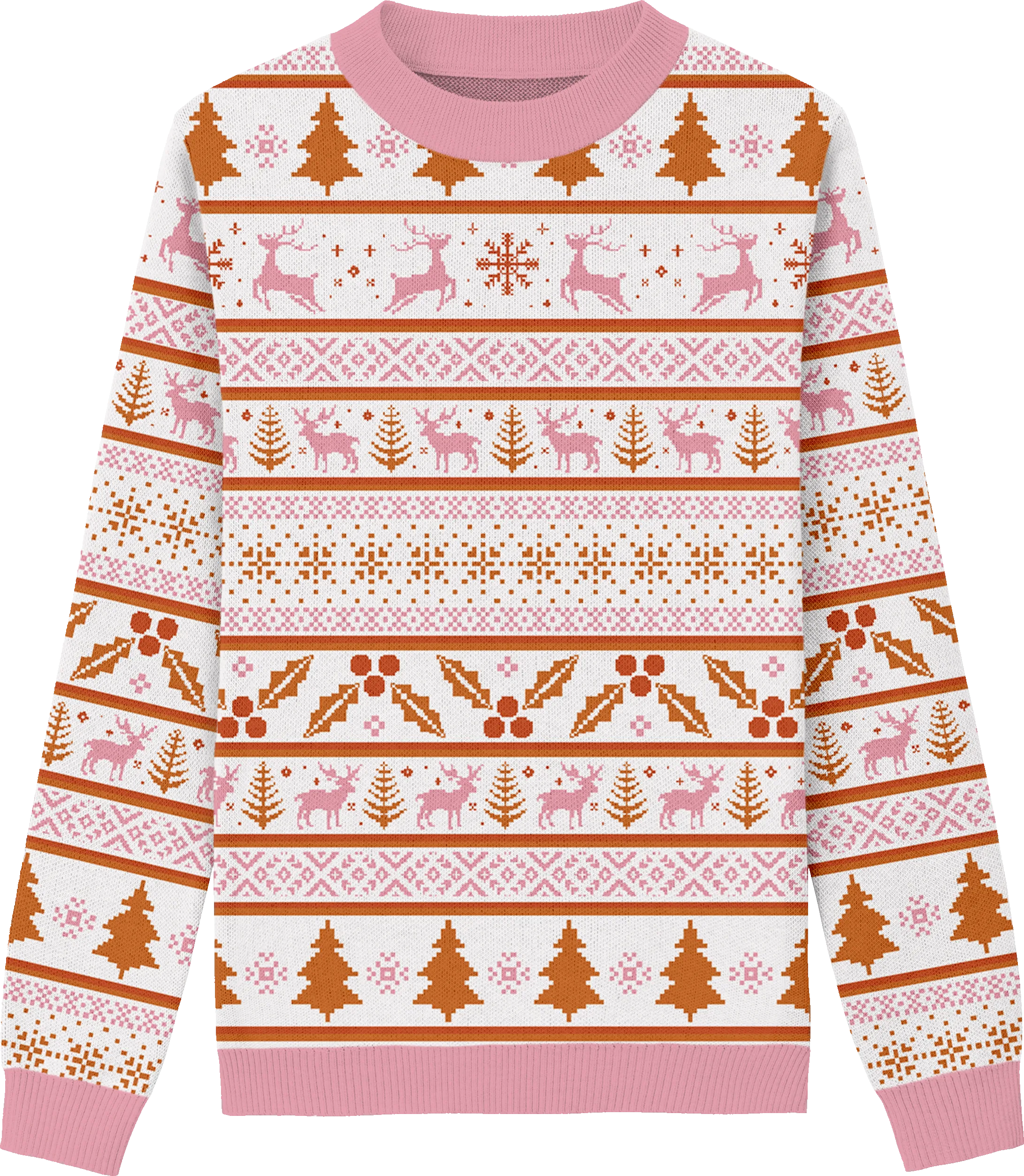 Lesbian Christmas Classic Fit Knit Crewneck