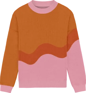 Lesbian Squiggle Knit Crewneck