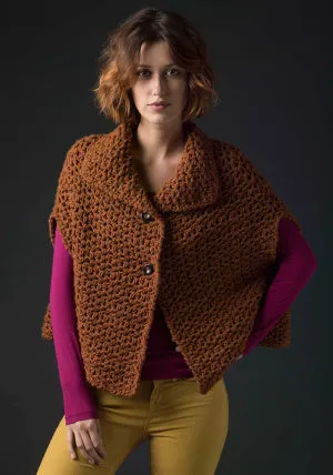 Level 3 Crocheted Poncho (Crochet)