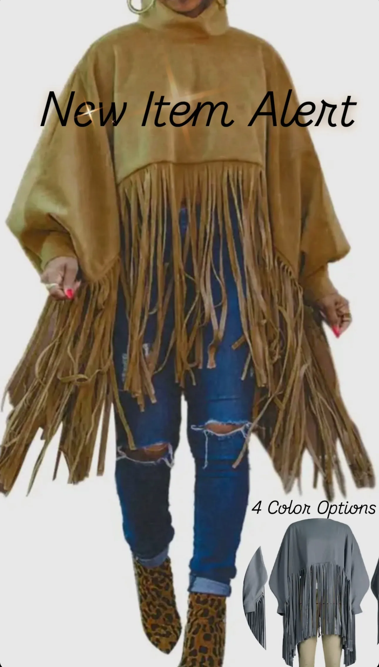 Love Fringe Poncho