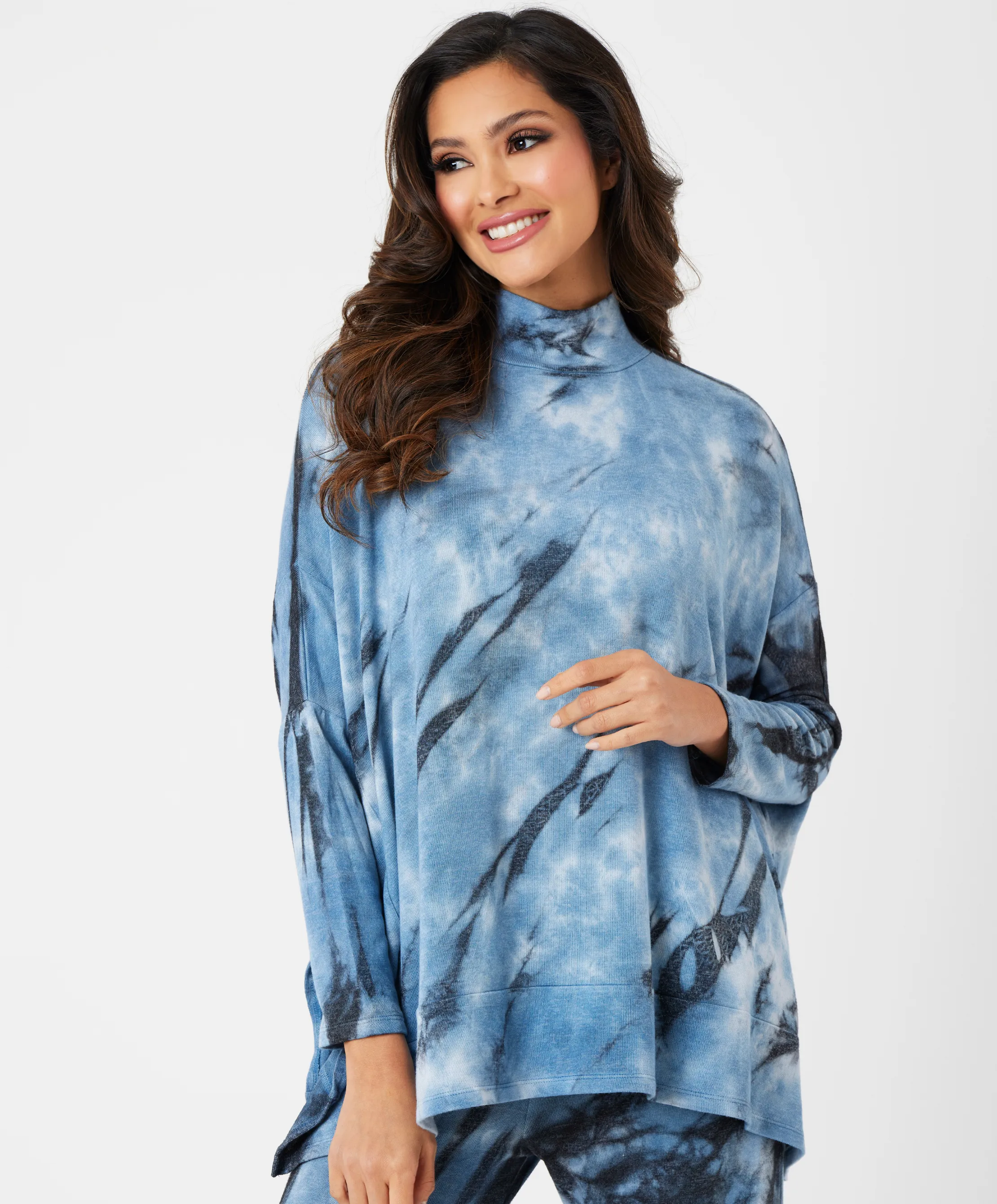 Marble Wash Poncho