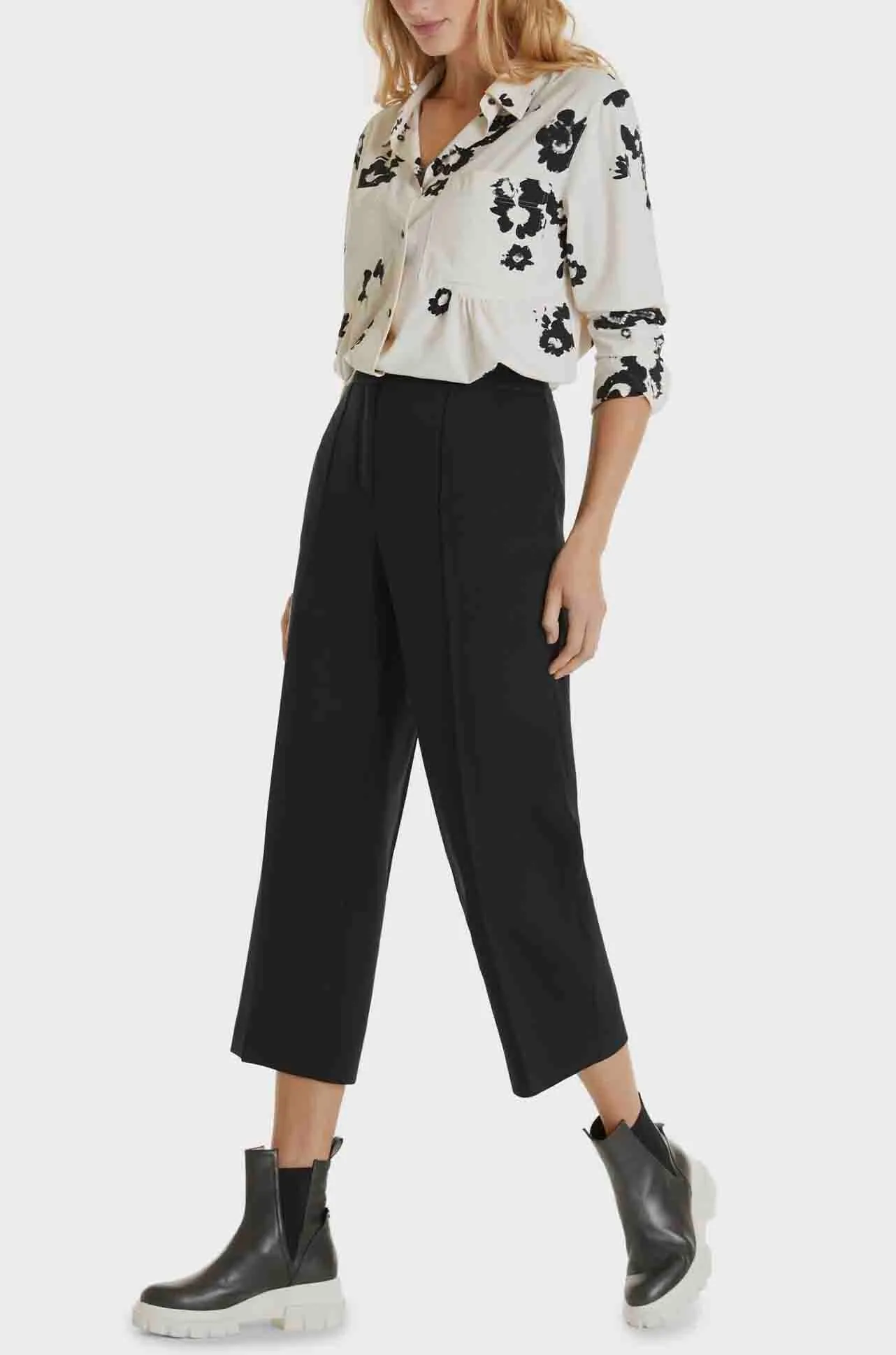 Marc Cain - Wide Leg 7/8th Pant