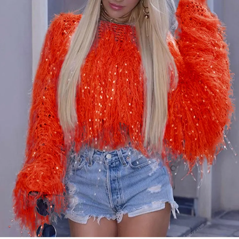 Maria's Tassel Sweater