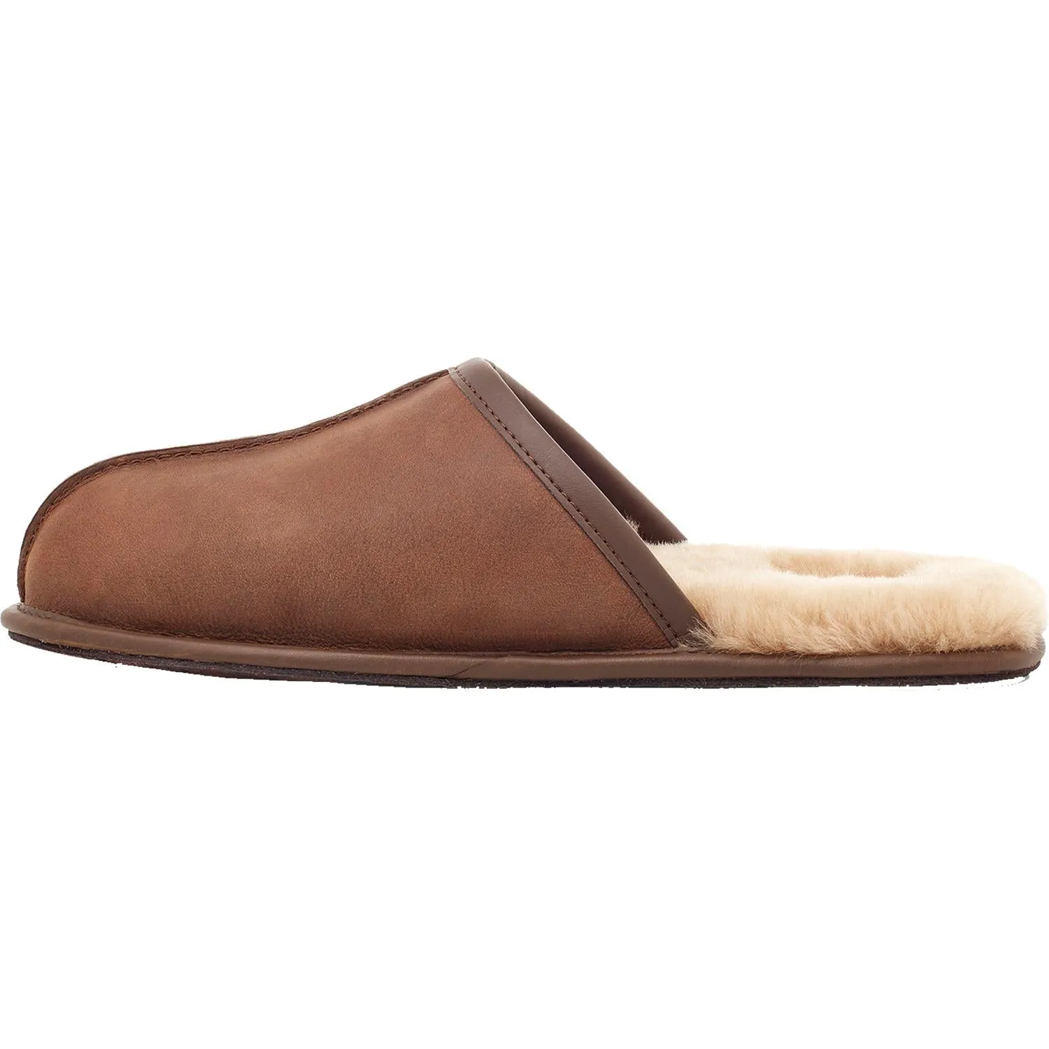 Men's UGG Scuff Tan Leather