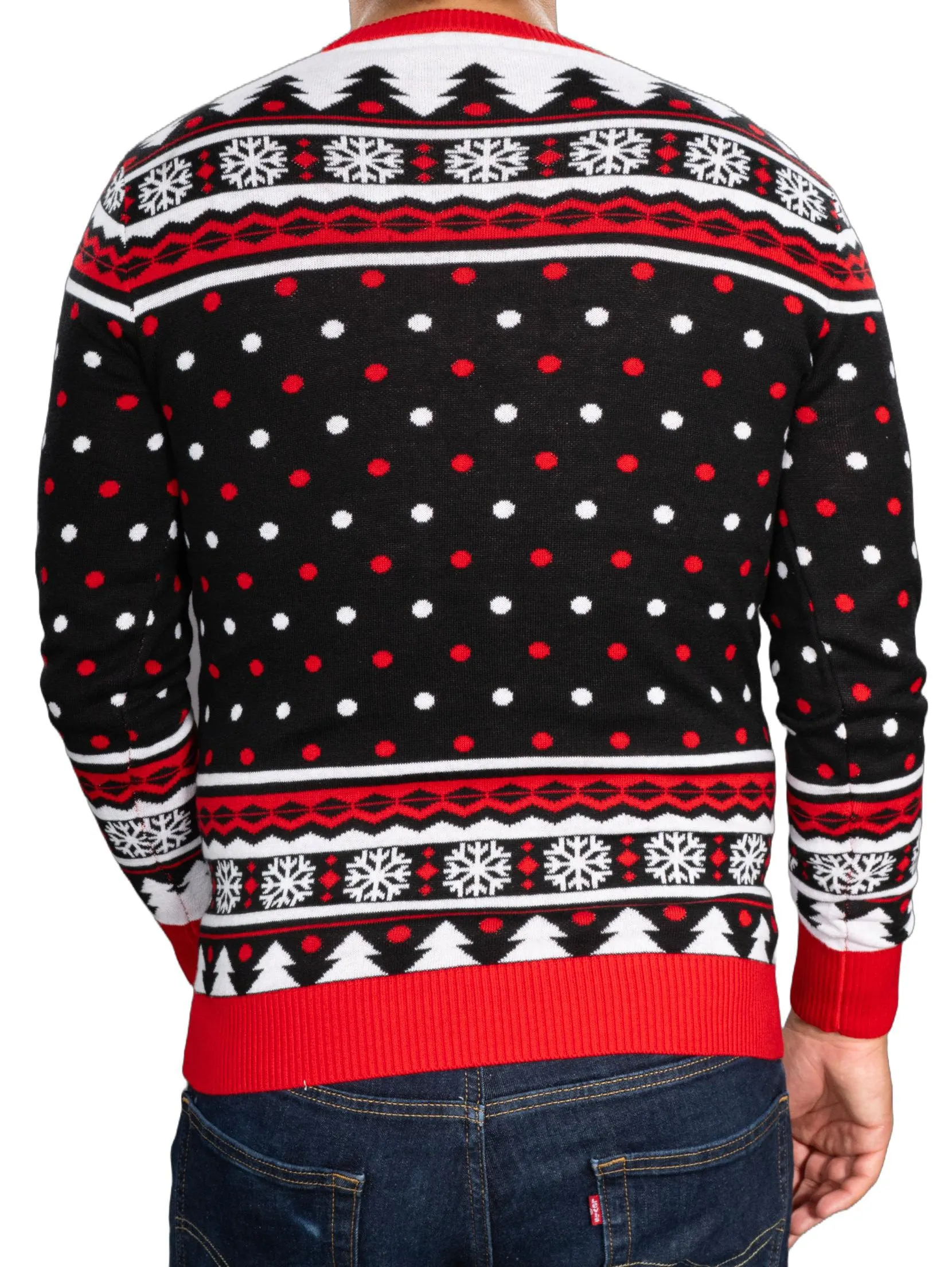 Merry Chrithmith! Funny Boxer Knitted Ugly Christmas Sweater - Long Sleeve for Men and Women