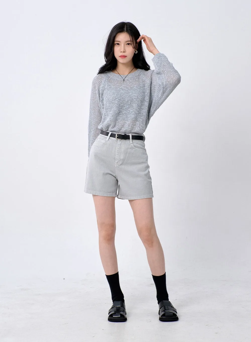 Mesh Sweater OA304