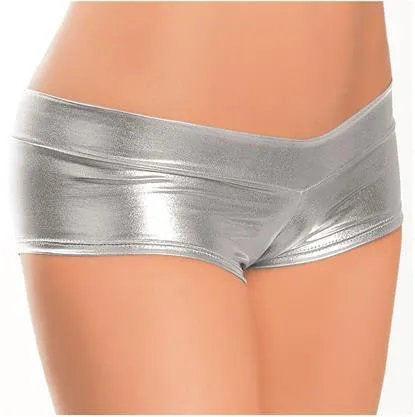 Metallic Booty Shorts